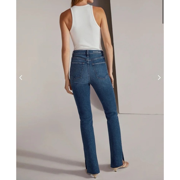 NWT Favorite Daughter Valentina Tower Jeans Super High Rise Cigarette Dallas 24 - Picture 16 of 16